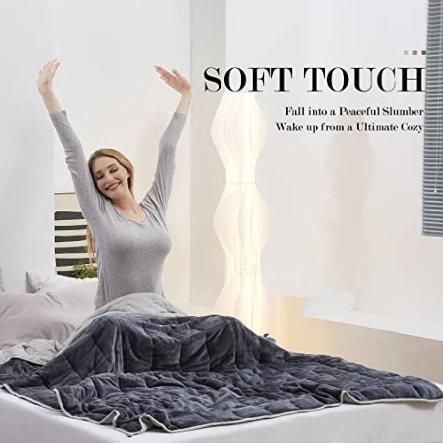 Weighted Blanket 20lbs Queen S - مراجعة Weighted Blanket 15Lb وسعره