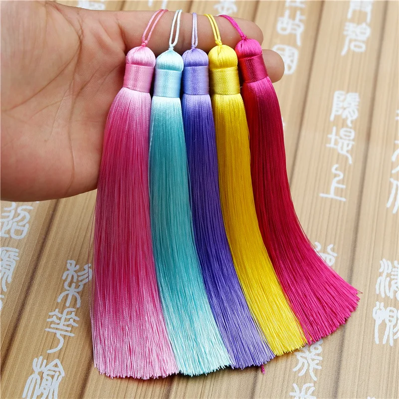 1Pcs 12CM Polyester Tassels wi - مراجعة Home Ec Textiles وسعره