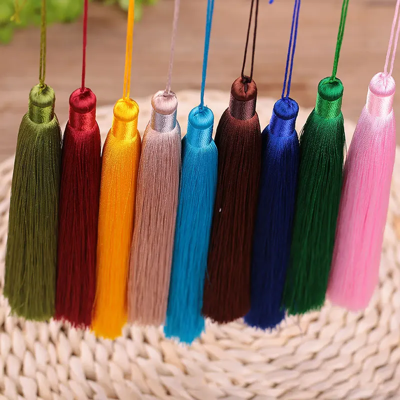 1Pcs 12CM Polyester Tassels wi - مراجعة Home Ec Textiles وسعره